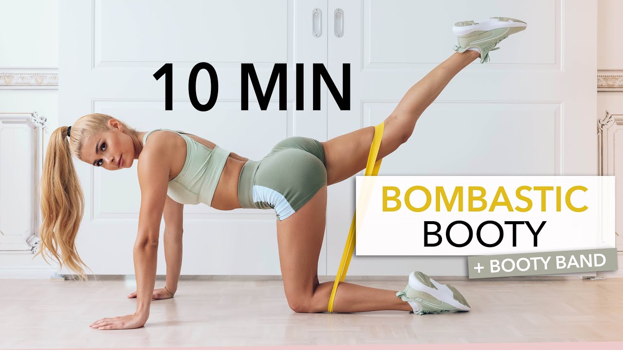 10 Min Bombastic Booty - Activate Your Butt Muscles & Make Them Grow I Pamela Reif