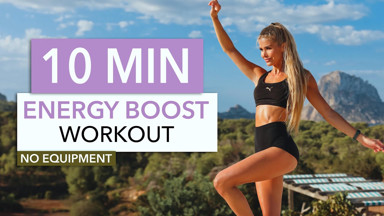 10 Min Energy Boost Workout - Good Mood Dance Cardio Stop Being Lazy I Pamela Reif