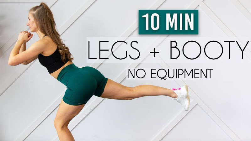 image 0 10 Min Leg/booty/thigh Workout (no Equipment Killer Legs)