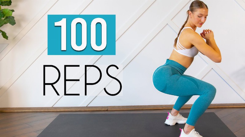 100 Rep Squat Challenge (tone & Lift The Booty & Thighs)