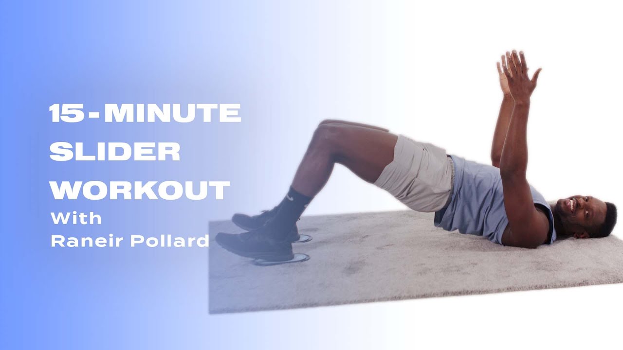 image 0 15-minute Glider Legs And Core Workout With Supernatural Coach Raneir Pollard