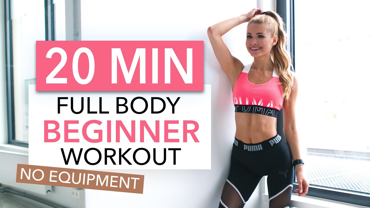 image 0 20 Min Full Body Workout - Beginner Version // No Equipment I Pamela Reif