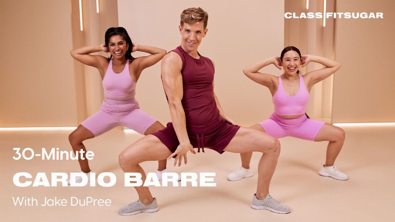 image 0 30-minute Cardio Barre Workout With Jake Dupree : Popsugar Fitness