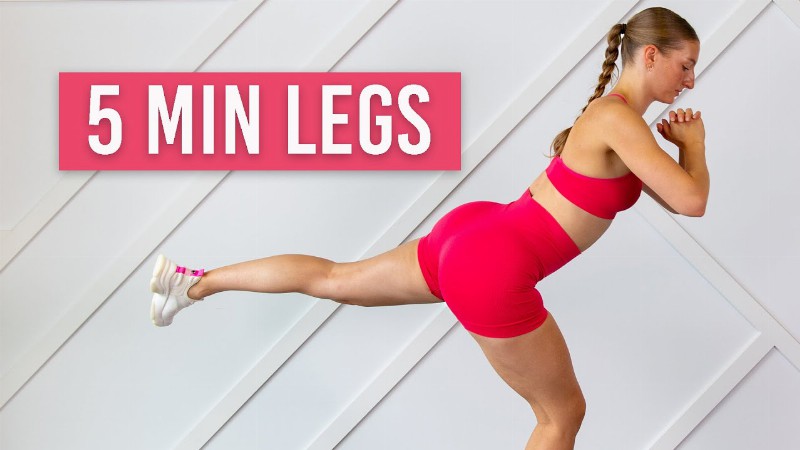 image 0 5 Min Lean Legs Workout (intense & No Equipment)
