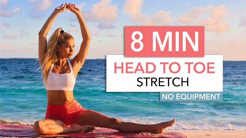8 Min Head To Toe Stretch - After Your Workout For Flexibility & Stiff Muscles I Pamela Reif