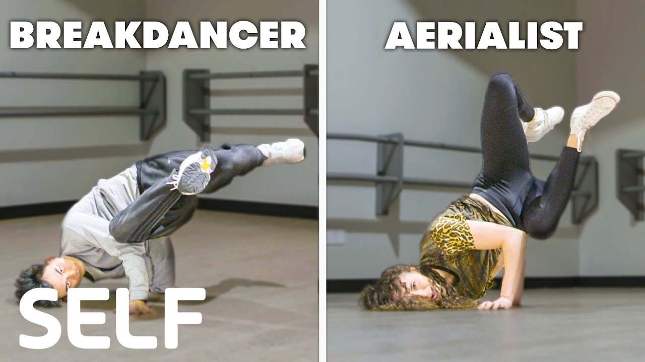 Aerialists Try To Keep Up With Breakdancers : Self