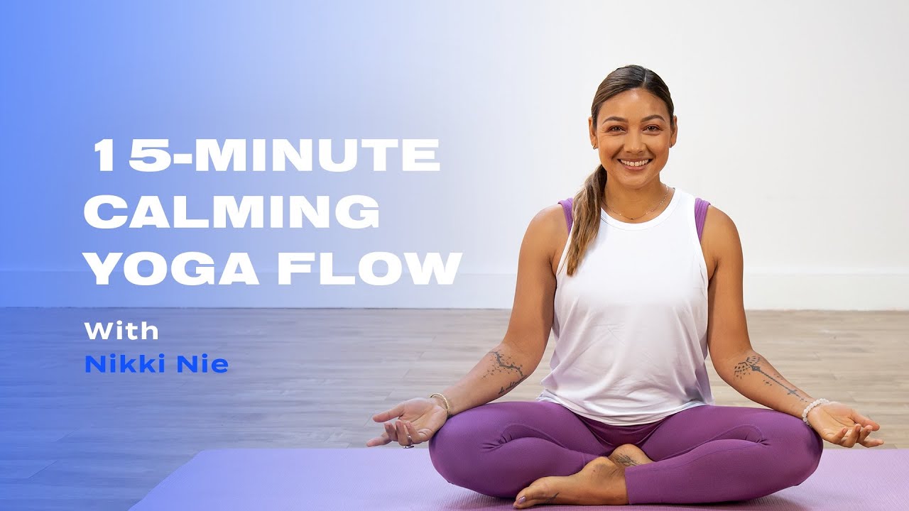 image 0 Calm Your Mind With This 15-minute Soothing Yoga Flow