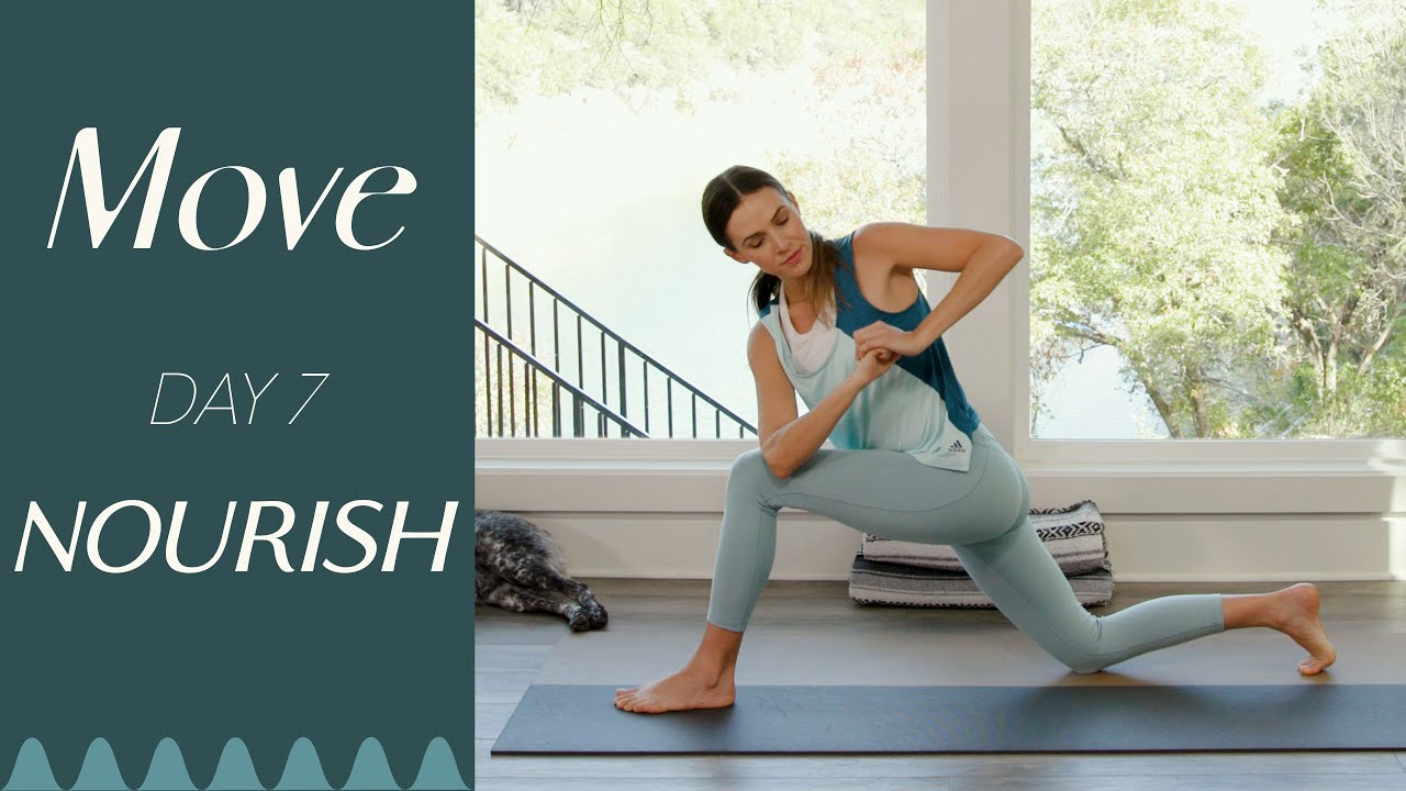 image 0 Day 7 - Nourish  :  Move - A 30 Day Yoga Journey