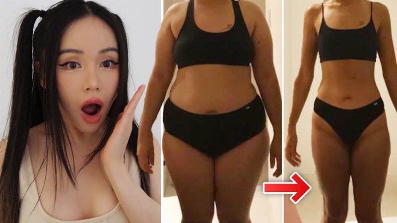 Insane Before After Transformation Results - 1 Year Of #chloetingchallenge