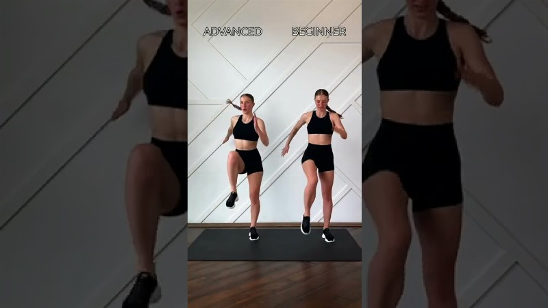 image 0 Modify Your Cardio Exercises So There's No Jumping! #shorts