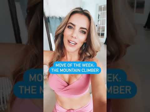 Mountain Climber: Move Of The Week Ft. @love Sweat Fitness : #shorts