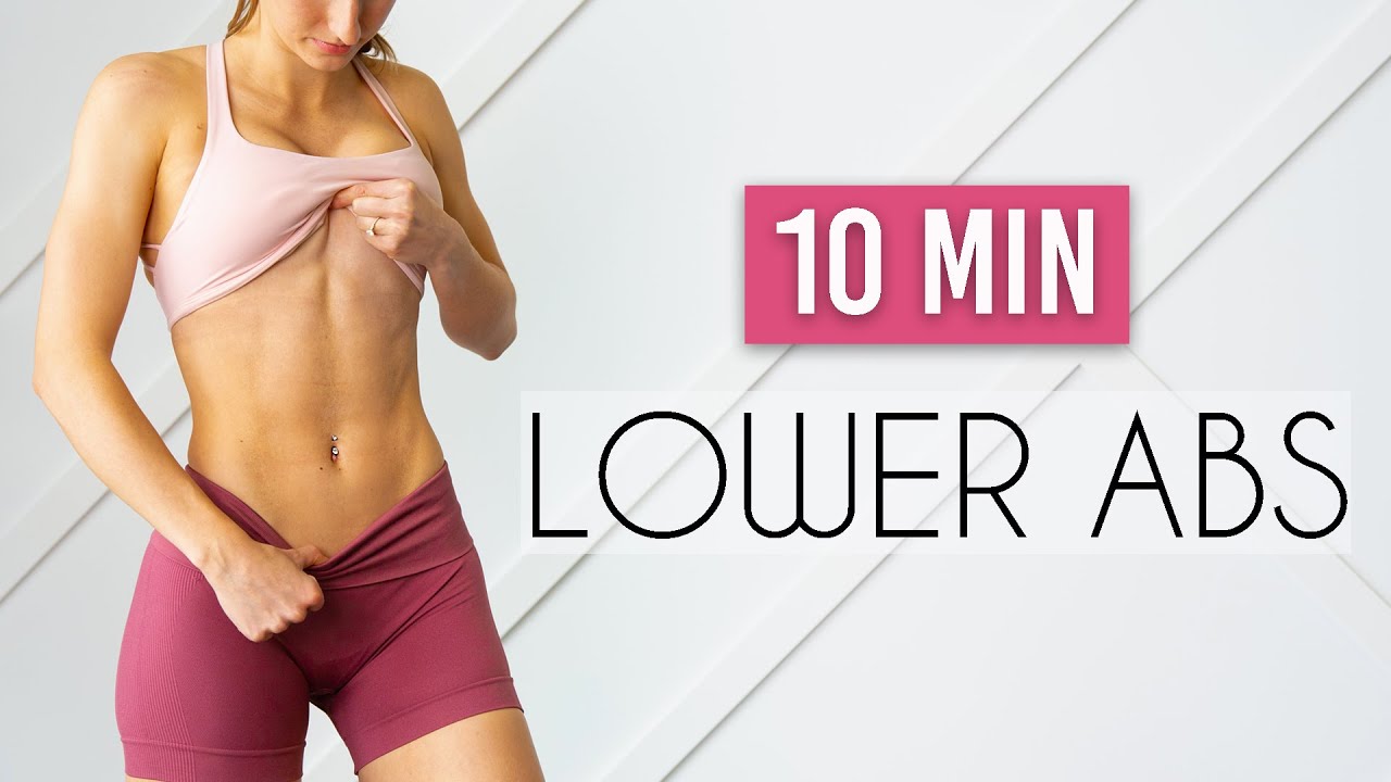 image 0 The Best Lower Abs Workout (10 Min Lower Belly Burn)